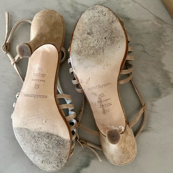 Mint & Rose Ale Slingback Sandal Size 39 - Picture 5 of 5